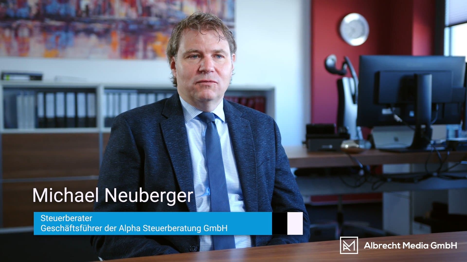 Videoreferenz von Michael Neuberger, Geschäftsführer bei alpha Steuerberatung GmbH